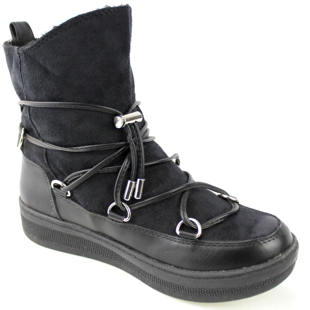 Marshmallow Lady's Snow Boots Color Black
